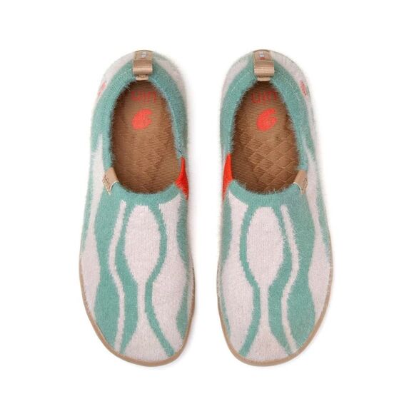UIN Shoes - UIN Women's Travel Walking Shoes Slip On Sneaker (SPRING PEACH TOLEDO I)133